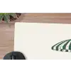 Terras - Illustratie - Groen muismat rubber klein -closeup