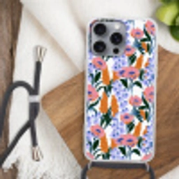 Patroon - Aquarel - Kleurrijk Hoesje iPhone 16 Pro Max met koord klein 804 -sfeer4