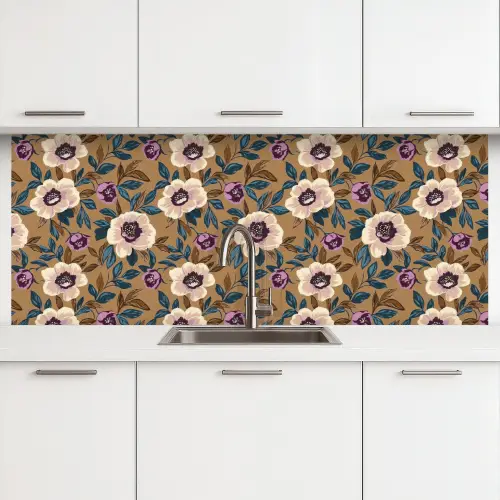 Floraal - Stilleven - Kleurrijk keuken achterwand 2 middel 871 -3d