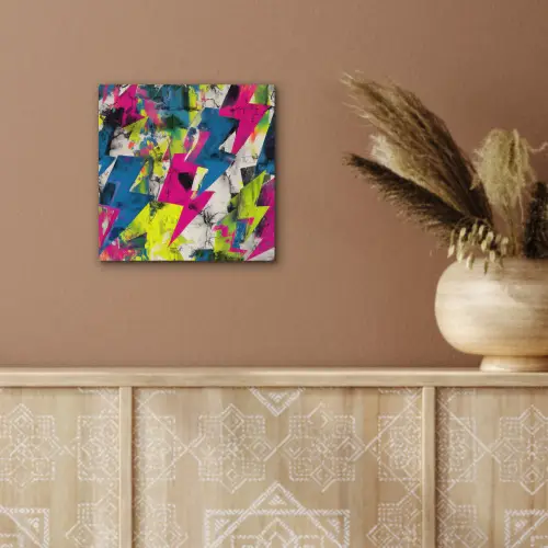 Bliksemschichten - Patroon - Marmer - Kleuren aluminium wit klein -sfeer4