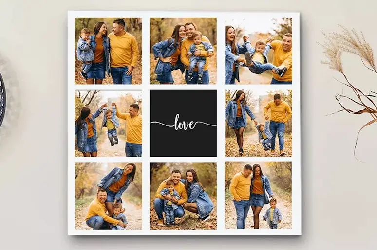 Foto op canvas collage