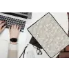 Tegels - Natuurlijk - Grijs laptophoes neopreen klein 279 -bureau