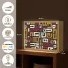 Abstract - Patroon - Rood Light Box met batterij (Wandlamp) middel -USP_websiteoverzichtNL