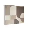 Geometrisch - Geweven structuur - Modern PET vilt klein -3d