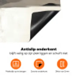 Minimalistisch - Landschap - Dimensie Inductie beschermer vinyl 3mm klein -zzzzzzz-td-onderkant