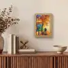 Koppel - Liefde - Bos - Kunst Light Box met kabel (Tafellamp) klein -sfeer2