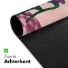 Stoel - Vaas - Bloemen - Geblokt Muismat XXL klein -sfeer2