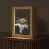 Stilleven - Perziken - Vintage Light Box met kabel (Tafellamp) klein -z3d_website