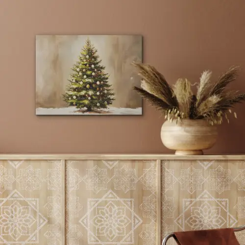 Kerst - Sfeer - Groen PET vilt klein -sfeer4