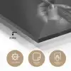 Bestek - Zwart - Wit plexiglas 5mm klein -sfeer2
