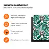 Dierenprint - Panter - Bladeren - Tropisch - Jungle Inductie beschermer vinyl 3mm groot -zzzzzzz-td-ups