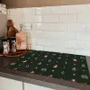 Patroon - Kerstsymbolen - Groen Inductie beschermer vinyl 3mm klein 276 -sfeer3