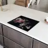 Nachtelijke Flora Symfonie Inductie beschermer vinyl 3mm groot -sfeer8