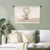 Luchtballon - Leeuw - Watercolor - Safari - Dieren Wandkleed katoen klein -sfeer7