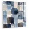 Patroon - Blauw - Vierkanten plexiglas 5mm klein -zzzproduct_nieuw