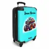 Monstertruck op Lichtblauwe Achtergrond NBS - Handbagage koffer - Kinderen Unisex middel -productfoto_3d