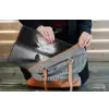 Golfbal - Wazig - Zwart laptophoes neopreen klein -tas