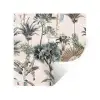 Inductie afdekplaat - Vintage - Jungle - Dieren - Natuur - Inductie beschermer Muursticker klein -3d