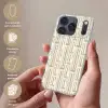 Modern - Geometrisch - Beige Telefoonhoesje iPhone 17 Pro klein 878 -sfeer3_NL