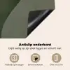 Japandi - Groen - Abstract - Modern Inductie beschermer vinyl 3mm middel -sfeer4