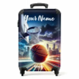 Slam dunk NBS - Handbagage koffer - Kinderen Unisex middel -productfoto_recht