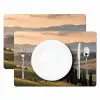Toscaans - Landschap - Heuvels Placemat vinyl groot -zzsfeer2_Kitchenyeah-website