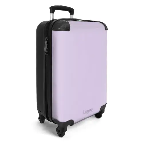 Pastel - lavendel NBS - Handbagage koffer - Kinderen Unisex middel -productfoto_3d
