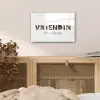 Vriendin - Lettercollage plexiglas 5mm klein -sfeer4