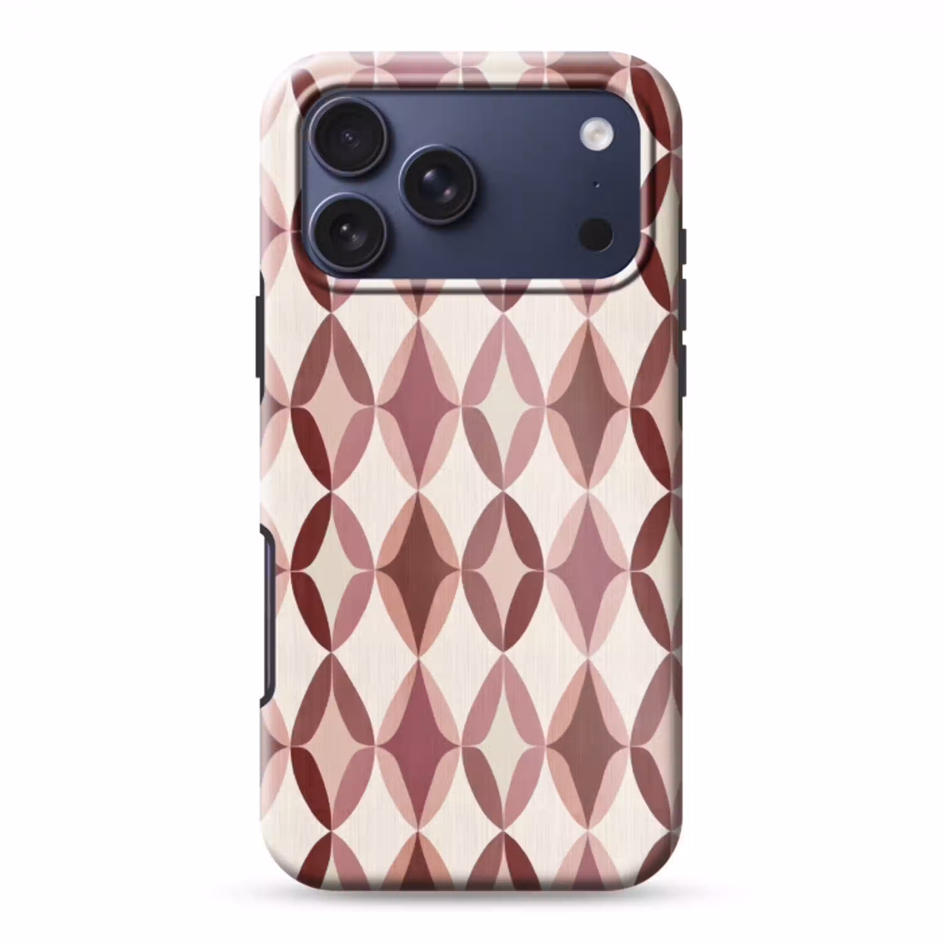 Ovaal - Textuur - Roze Toughcase MagSafe Apple iPhone 17 Pro Max klein 1019 -3d