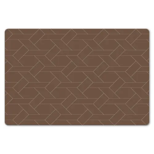 Bruin - Roze - Patroon Placemat vinyl groot 368 -zzsfeer1_Kitchenyeah-website