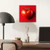 Tomaat - Rood - Hart aluminium wit klein -sfeer5