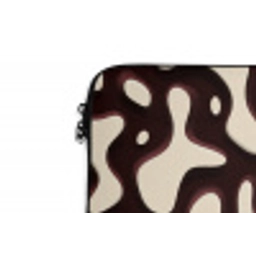 Organisch - Krachtig - Bruin laptophoes neopreen klein 279 -detail