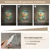Flamingo - Dinosaurus - Strand - Kleurrijk Light Box met kabel (Kinderlampje) klein -USP_dimbaarNL