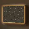 Goud - Illusie - Patroon Light Box met batterij (Wandlamp) middel 907 -z3d_website
