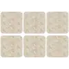 Lichtbeige - Marmer - Aders onderzetter kurk middel 366 -zkaufland3dotto