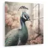 Pauw - Vogels - Bloemen - Boom - Botanisch plexiglas 5mm klein -zzzproduct_nieuw