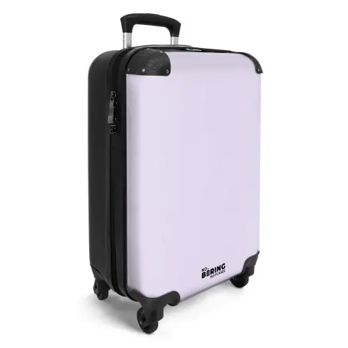 Licht lavendelkleurige tint NBS - Handbagage koffer - Kinderen Unisex middel -productfoto_3d