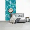 Kokosnoot - Water - Wit fotobehang vinyl groot -slaapkamer