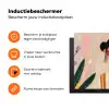 Vrouw - Bloemen - Pastel Inductie beschermer vinyl 3mm klein -zzzzzzz-td-ups