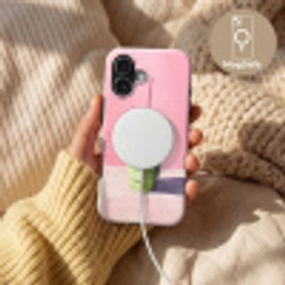Beker - Rietje - Minimalistisch - Groen Toughcase MagSafe Apple iPhone 17 klein -USP_MagsafeV