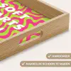 Abstract - Quote - Centraal - Roze Dienblad Rechthoek middel -USP_HandgreepNL