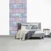 Pastelglans - Steen - Reflectie fotobehang vinyl groot 64 -slaapkamer