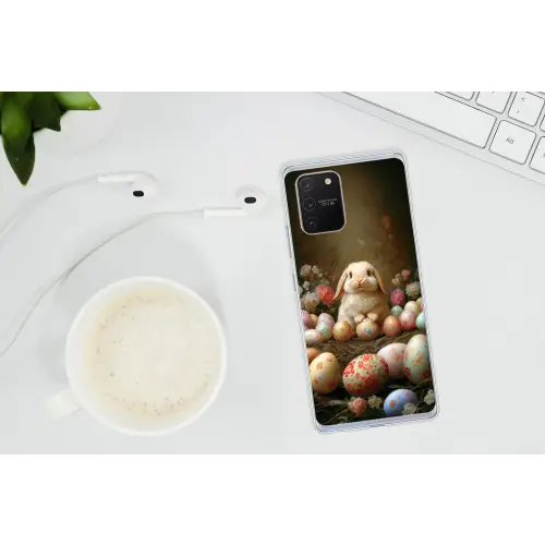 Konijn - Paaseieren - Stilleven Telefoonhoesje Samsung Galaxy S10 Lite klein -oordopS10Lite