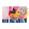 Fruit - Abstracte achtergrond - Roze Placemat vinyl groot -zzzproduct_Kitchenyeah-website