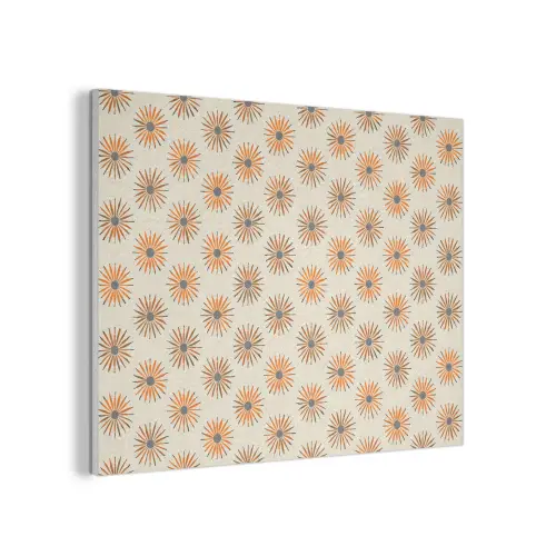 Madelief - Patroon - Oranje PET vilt klein 837 -3d