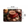 Chocolademelk - Mok - Winter - Kerst - Gezelligheid Placemat vinyl groot -specs