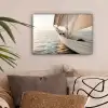 Zeilboot - Zee - Beige - Zon canvas 2cm klein -sfeer1