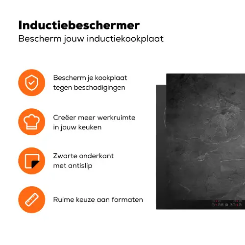 Vergrijzing van de Tijd Inductie beschermer vinyl 3mm klein -zzzzzzz-td-ups