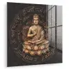 Boeddha - Mantra - Meditatie - Spiritueel - Koper plexiglas 5mm klein -zzzproduct_nieuw