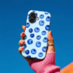 Bessen - Modern - Blauw Toughcase MagSafe Apple iPhone 17 klein 1017 -Sfeer1V